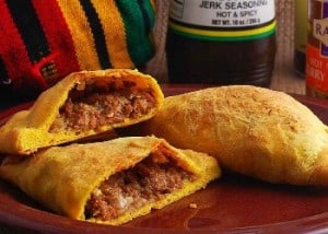 Delicious Jamaican beef patties