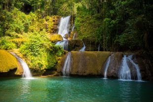 Water falls in Ocho Rios